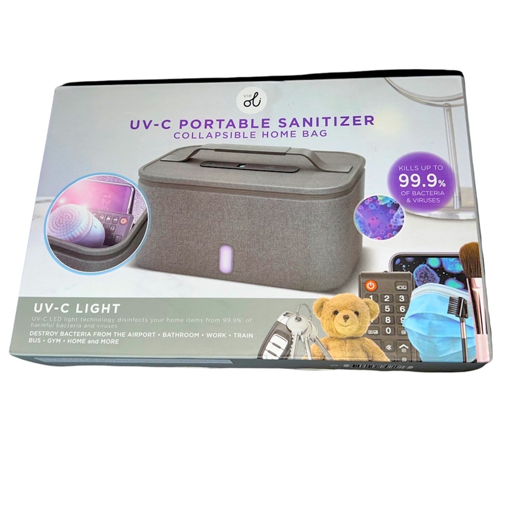 Vie Oli UV-C Light Portable Sanitizing Collapsible Home Case